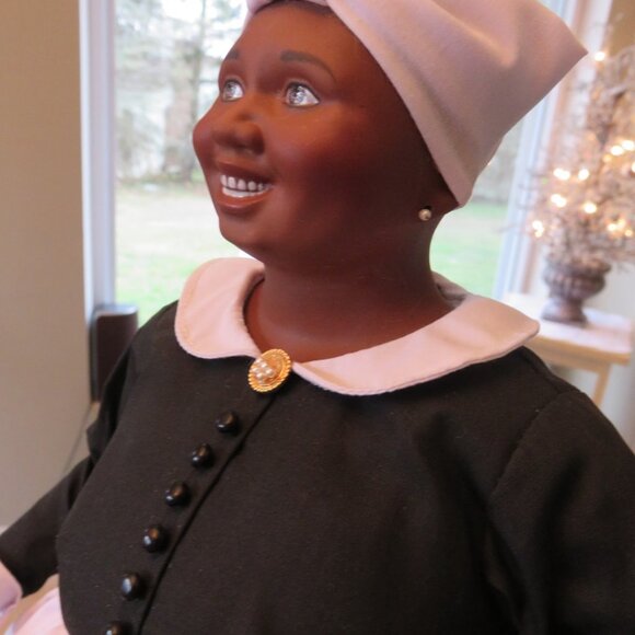 NIB Franklin Mint 1989 Hattie McDaniel Mammy Gone With The Wind Porcelain Doll - Picture 11 of 13
